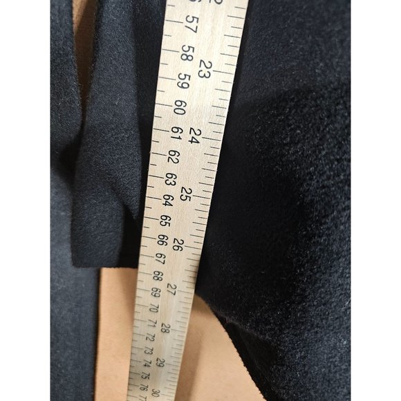 Dots Black Coat/ Jacket Tied And Button up Flaring Sleeves Women Size 2X - Picture 5 of 6